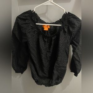 JOE FRESH- WOMENS’S PUFFY LIGHT, DOTTED LONG SLEEVE